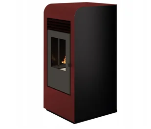 Eva Calor Piecyk na pellet GIADA 9kW bordowa - Piece wolnostojące Eva Calor Piecyk na pellet GIADA 9kW bordowa - Piece wolnostojące - miniaturka - grafika 1