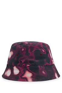 BOSS Męska czapka z daszkiem Febas, dwustronna, Medium Pink660, S-M - Czapki damskie - miniaturka - grafika 1