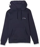 Bluzy męskie - JACK & JONES Męska bluza Jjfann Sweat Hood, granatowy blezer, L - miniaturka - grafika 1