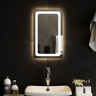 Lustra - vidaXL Lustro łazienkowe z LED, 30x50 cm - miniaturka - grafika 1