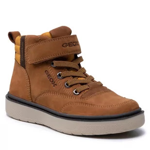 Geox Trzewiki J Riddock Boy Wpf A J167TA 032FU C2286 S Dk Yellow/Brown - Buty dla chłopców - miniaturka - grafika 1