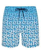 Kąpielówki męskie - Reebok Szorty kąpielowe "Booker" w kolorze niebieskim - miniaturka - grafika 1