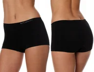 Majtki damskie - BRUBECK Szorty Sportowe Damskie Bokserki Bezszwowe BX10470A - XL - miniaturka - grafika 1