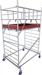Rusztowanie jezdne aluminiowe KRAUSE ProTec XXL 4,30m 945099 - Rusztowania - miniaturka - grafika 1