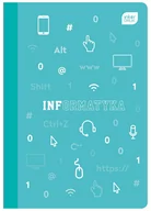 Zeszyty szkolne - Interdruk Zeszyt A5/60k kratka Informatyka Pp Int Fol A 10 - miniaturka - grafika 1