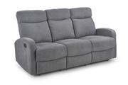 Sofy i kanapy - OSLO 3S zestaw wypoczynkowy, sofa 3S ciemny popiel - miniaturka - grafika 1