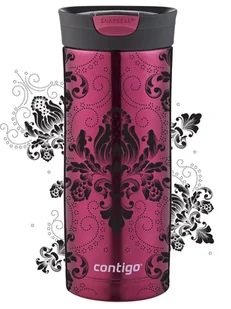 Kubek termiczny Contigo Huron 470 ml - Arabeska Black - Vivacious - Kubki termiczne - miniaturka - grafika 1