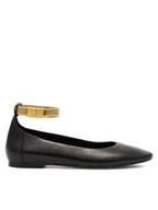 Baleriny - Gino Rossi Baleriny ROSLIN-SLT569P-19 Czarny - miniaturka - grafika 1