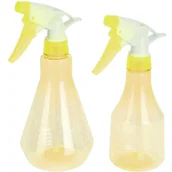 Opryskiwacze - Opryskiwacz Butelka Ze Spryskiwaczem Rozpylacz Do Roślin Domowy Zraszacz 2 Szt. Żółty - miniaturka - grafika 1