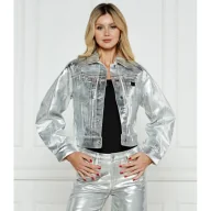 Kurtki damskie - Armani Exchange Kurtka jeansowa | Regular Fit - miniaturka - grafika 1