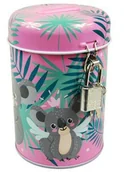 Skarbonki - Skarbonka metalowa z kłódką Koala 10 Derform - miniaturka - grafika 1