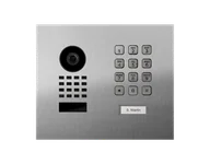 Wideodomofony - Wideodomofon IP DoorBird D1101KH MODERN szczotkowana stal nierdzewna V2A (montaż podtynkowy) - miniaturka - grafika 1