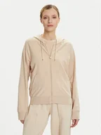 Bluzy damskie - EA7 Emporio Armani Bluza 7W000458 AF13135 U1046 Beżowy Regular Fit - miniaturka - grafika 1