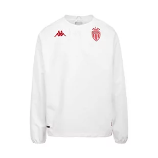 Kappa Męska bluza z kapturem Arainos Pro 6 Monaco, biało-czerwona, L - Bluzy męskie - miniaturka - grafika 1