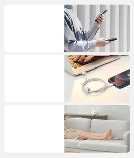 Baseus Superior kabel USB - Lightning 2,4A 0,25 m Biały (CALYS-02) - Kable USB - miniaturka - grafika 16