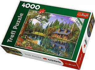 Trefl Puzzle 4000 + puzzle 45005 Popołudniowa sielanka (4000 elementów) - Puzzle - miniaturka - grafika 2