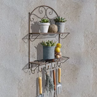 Półka ścienna Estevan - Półki do salonu - miniaturka - grafika 1