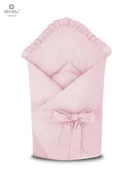 Pościel dla dzieci - KIECZMERSKI Rożek wiązany ROYAL z falbanką 75x75 bawełna 100% pudrowy róż - miniaturka - grafika 1