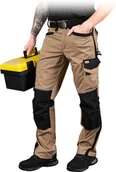 Odzież robocza - SPODNIE OCHRONNE DO PASA LHOLLMAN LH-DESERT-T; BEŻOWO-CZARNY - miniaturka - grafika 1