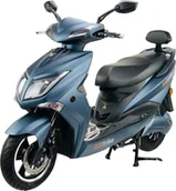 Skutery - Bili Bike Skuter elektryczny BILI BIKE HAWK G2 LIT niebieski mat - miniaturka - grafika 1