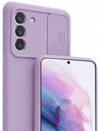 Etui i futerały do telefonów - Etui SILICONE CamShield Szkło do Samsung S22+ Plus - miniaturka - grafika 1