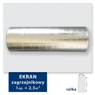 Akcesoria grzewcze - Ekran zagrzejnikowy rolka 50 x 500 cm x 3 mm 2,5 m2 - miniaturka - grafika 1