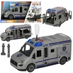Auto Radiowóz policyjny do skręcania dla dzieci 3+ MEGA CREATIVE - Samochody i pojazdy dla dzieci - miniaturka - grafika 1