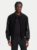 Kurtki męskie - HUGO Kurtka skórzana Laxe 50541881 Czarny Regular Fit - miniaturka - grafika 1