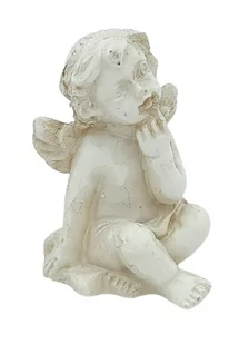Figurka ceramiczna aniołek dekoracja prezent upominek - Figurki dekoracyjne - miniaturka - grafika 1