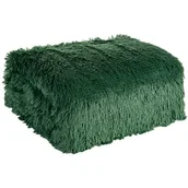 Koce - Koc EUROFIRANY Design 91 Tifany 1 170 x 210 cm Ciemnozielony - miniaturka - grafika 1