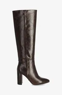 Mexx kozaki KRYSTAL INDY damskie kolor brązowy na słupku MIQL1801143W-01 - Kozaki damskie - miniaturka - grafika 1