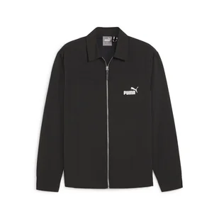 Męska Kurtka miejska PUMA SHIRT JACKET 62368101 – Czarny - Kurtki męskie - miniaturka - grafika 1