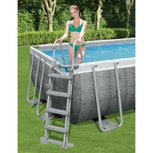 Akcesoria do basenów - Lumarko 4-stopniowa drabinka basenowa Flowclear, 122 cm - miniaturka - grafika 1