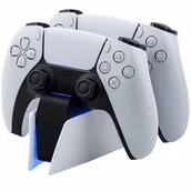 Pozostałe akcesoria do telefonów - Podwójna stacja dokująca do Pada PlayStation 5 PS5 - miniaturka - grafika 1
