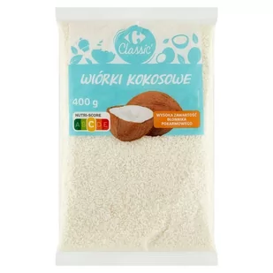 Carrefour Classic Wiórki kokosowe 400 g - Owoce świeże i suszone - miniaturka - grafika 1