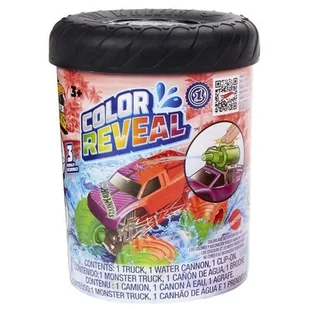 Hot Wheels Monster Trucks Monster Trucks Color Reveal Pojazdy - Samochody i pojazdy dla dzieci - miniaturka - grafika 1