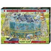 Puzzle - Heye 1000 ELEMENTÓW Funky Zoo Podwodne życie 29777 - miniaturka - grafika 1