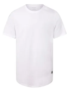 Jack & Jones T-shirt męski Mężczyźni Bawełna biały jednolity, S - Koszulki męskie - miniaturka - grafika 1