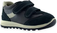 Buty dla chłopców - Sportowe wiosenne chłopięce buty Sunway A183420 Granat - miniaturka - grafika 1