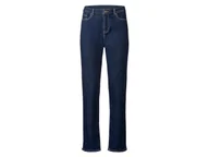 Spodnie damskie - esmara® Jeansy damskie Straight Fit (36, Ciemnoniebieski) - miniaturka - grafika 1