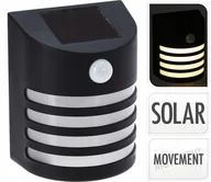 Lampy ogrodowe - Lampka solarna z czujnikiem ruchu ścienna - miniaturka - grafika 1