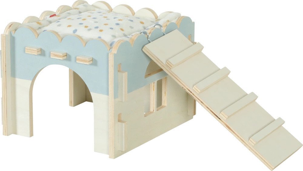 ZOLUX Domek drewniany dla kawii domowej, myszoskoczka COSY 9mm