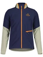 Kurtki i kamizelki sportowe męskie - Maloja Kurtka hybrydowa "AuerhahnM" w kolorze oliwkowo-granatowym - miniaturka - grafika 1