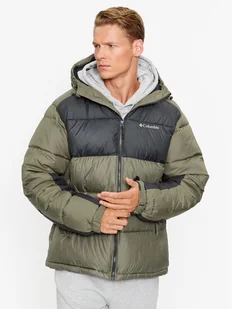 Columbia Kurtka zimowa Pike Lake™ II Hooded Jacket 2050931 Zielony Regular Fit - Odzież trekkingowa męska - miniaturka - grafika 1