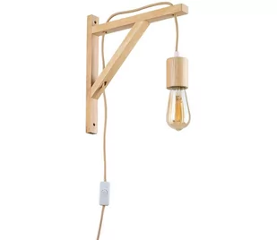 Rabalux 71028 - Kinkiet UBUL 1xE27/60W/230V buk - Lampy ścienne - miniaturka - grafika 1