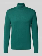 Swetry męskie - Golf o kroju regular fit z czystej bawełny - miniaturka - grafika 1