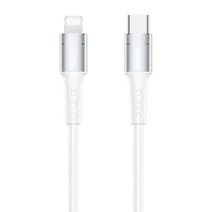 Remax Chaining Series kabel USB Typ C - Lightning PD 20W 1m biały (RC-198i) - Kable USB - miniaturka - grafika 1