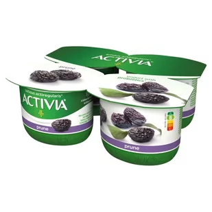 Activia Jogurt suszona śliwka 480 g (4 x 120 g) - Kefiry, jogurty, maślanki - miniaturka - grafika 1