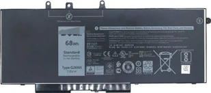 Bateria Dell Battery, 68WHR, 4 Cell, - Baterie do laptopów - miniaturka - grafika 1