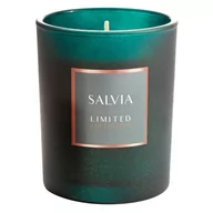 Świece - Świeca zapachowa Salvia o zapachu drzewno ziołowo morskim w szkle ozdobnym 200g LIMITED COLLECTION Eurofirany - miniaturka - grafika 1